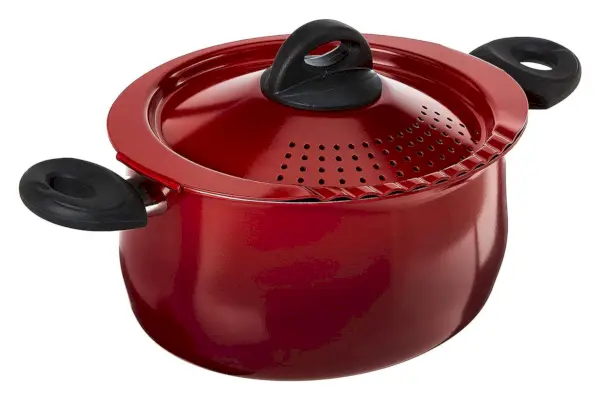 Amazon Bialetti オーバルアルミニウム 5.5クォートパスタポット ストレーナー蓋付き
