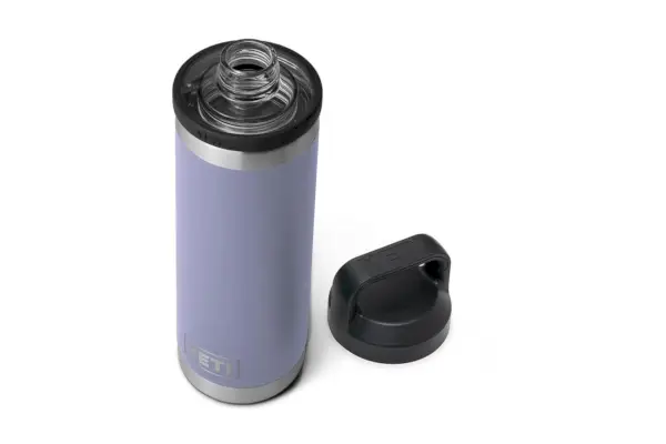 YETI Rambler בקבוק 18 אונקיות, מבודד ואקום, נירוסטה עם פקק צ'אג