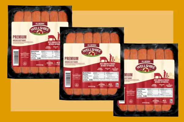 Franks de bœuf de qualité supérieure Wellshire Farms