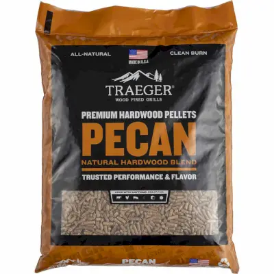 pellets de madeira para churrasco traeger noz-pecã