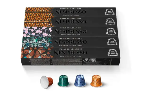 Pacote de variedades de misturas Nespresso Morning Lungo