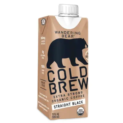 Wędrujący Niedźwiedź Cold Brew Prosty Czarny