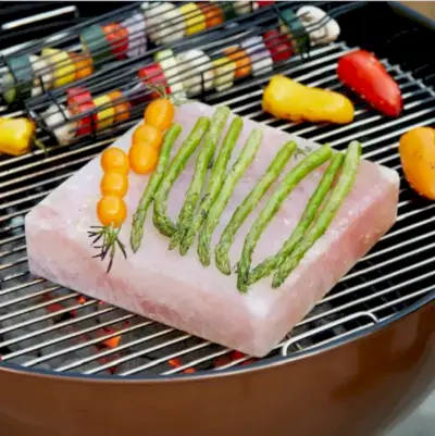 Neobvyklé zboží salt bbq prkno