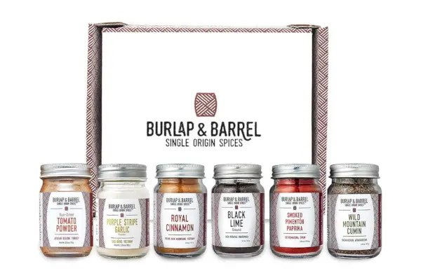 Amazon Burlap & Barrel 6 balení Spice Dárková sada