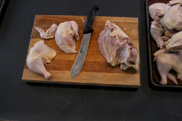 Couteau de boucher professionnel Zwilling Twin Master 8 pouces avec viande