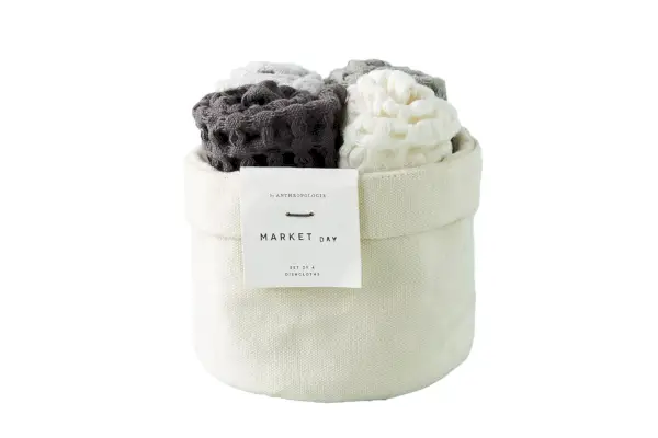 Anthropologie Market ワッフルふきん 4枚セット