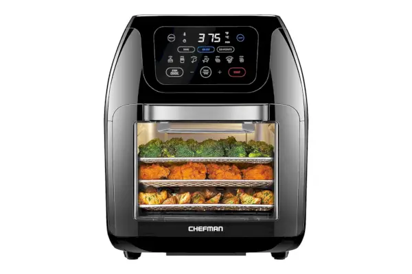 Amazon CHEFMAN 다기능 디지털 에어프라이어+ 로티세리