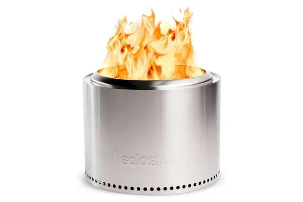 Solo Spove Bonfire 2.0, bezdymové ohnisko | Krby na drevo s odnímateľným popolníkom, prenosné vonkajšie ohnisko - ideálne na kempovanie, nehrdzavejúca oceľ,...