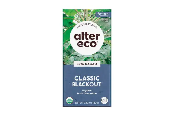 Barritas de chocolate negro Alter Eco