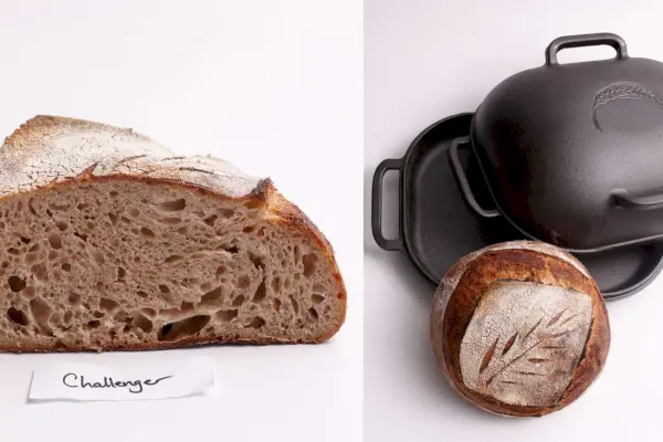 cloche de pão desafiador