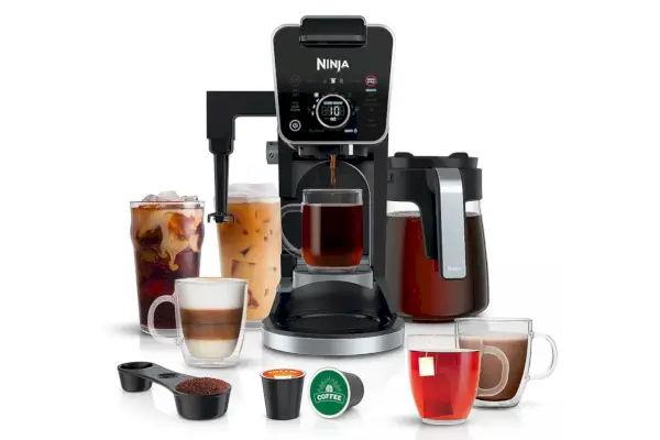 Ekspres do kawy Amazon Ninja DualBrew Pro na 12 filiżanek CFP301