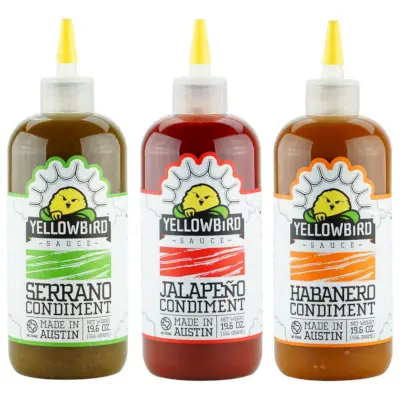 Combo de sauce piquante à la sauce Yellowbird