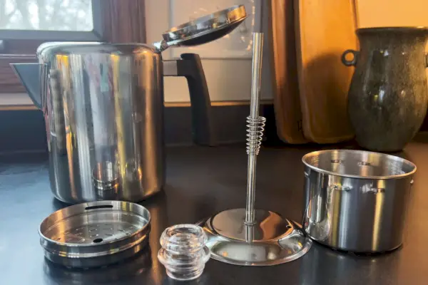 Kávový perkolátor na 8 šálků Cook N Home před montáží