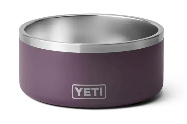 Amazon YETI Boomer 8, nerezová ocel, protiskluzová miska pro psy, pojme 64 uncí, severská fialová