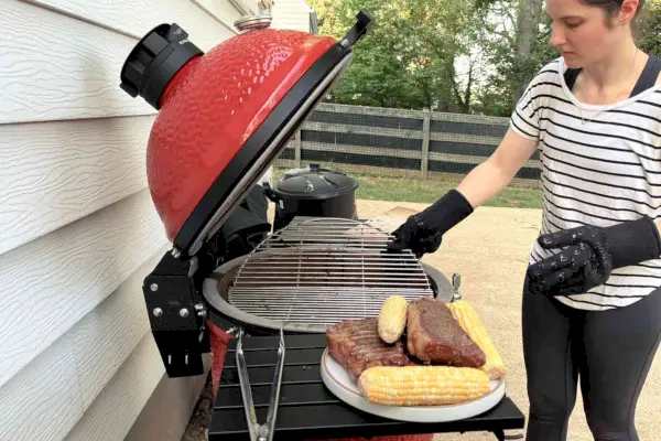 Ekstremalnie odporne na ciepło rękawice do grilla Grill Heat Aid w sklepie Amazon