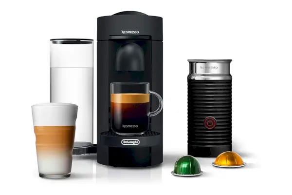 De의 Nespresso VertuoPlus 디럭스 커피 및 에스프레소 머신