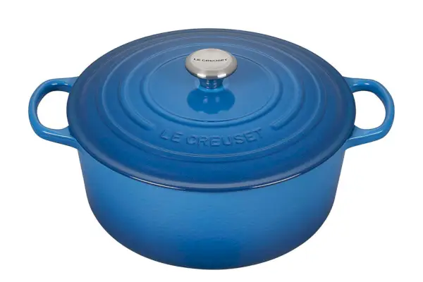 Amazon PD Le Creuset Faitout rond en fonte émaillée Signature Marseille