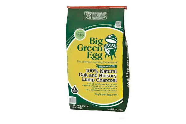 Big Green Egg Holzkohle aus Natureiche und Hickoryholz