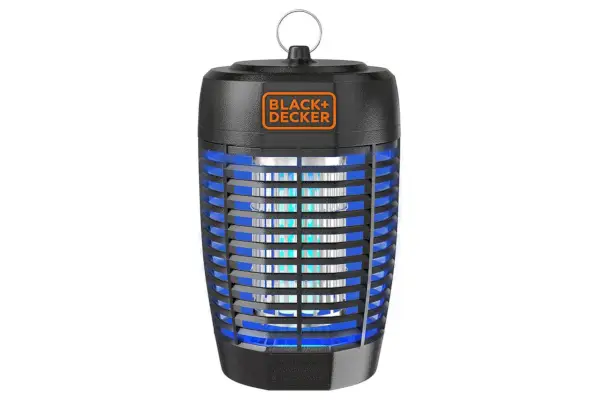 Amazon BLACK+DECKER Bug Zapper – Venkovní repelent proti komárům a pasti na muchy pro vnitřní použití – Killer proti komárům a Fly Zapper