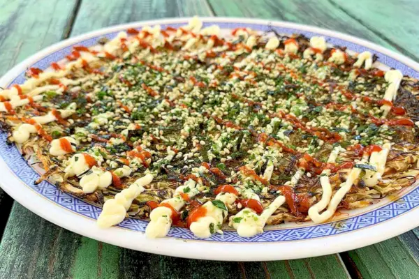 Zlaté bruško OKONOMIYAKI SLANÁ PALACINA + SÚPRAVA PLENY - 6 BALENÍ