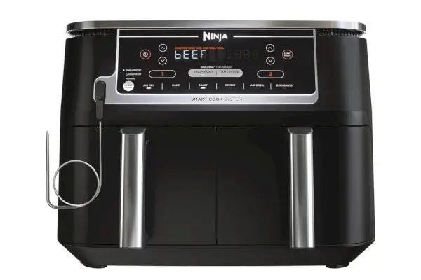 Amazon Ninja DZ550 Foodi 10-kwartowa frytownica 6 w 1 DualZone Smart XL