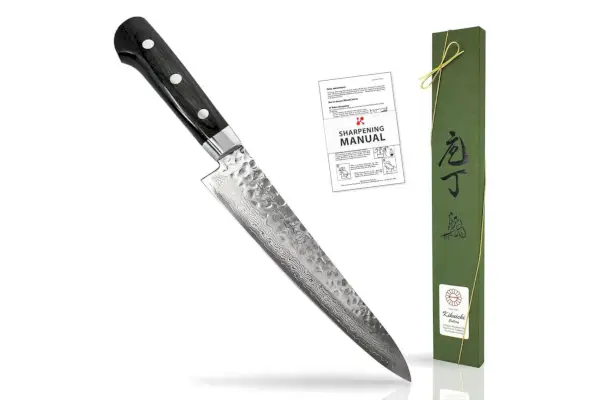 Kikuichi Warikomi Tsuchime Finish Sujihiki Nůž