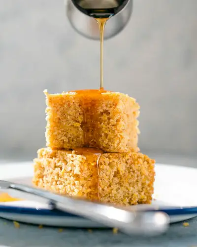 Receita de pão de milho caseiro do zero