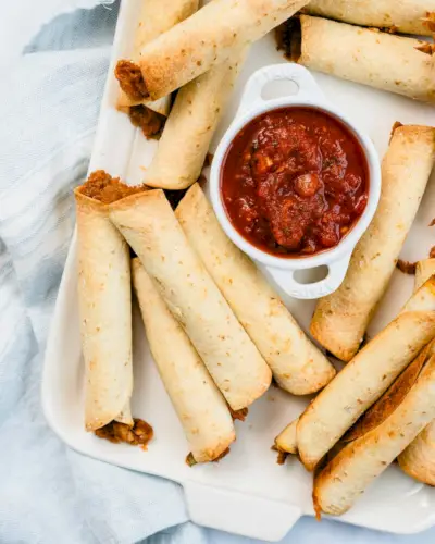 Pečené flauty (Taquitos!)