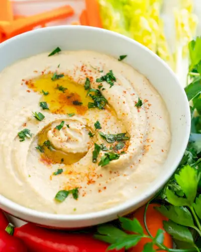 חומוס ללא טחינה