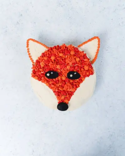 Líšia torta | Fox narodeninová torta | Nápady na narodeninovú tortu pre deti