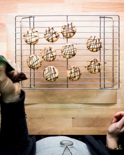 Wie man Shortbread-Kekse macht | Schokoladenstreusel für Kekse