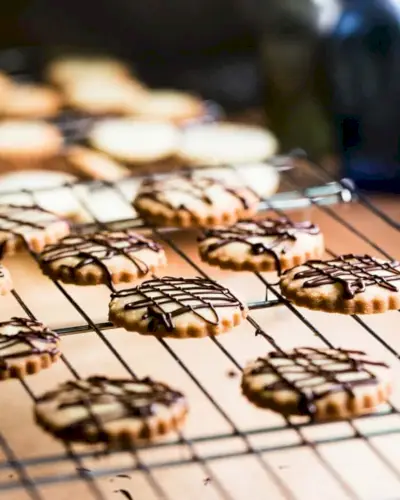 Wie man Shortbread-Kekse macht | Schokoladenstreusel für Kekse