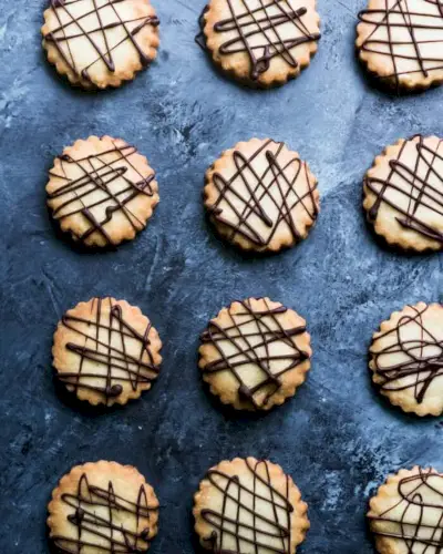 Wie man Shortbread-Kekse macht | Schokoladenstreusel für Kekse