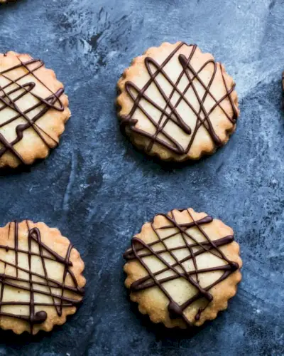 Wie man Shortbread-Kekse macht | Schokoladenstreusel für Kekse