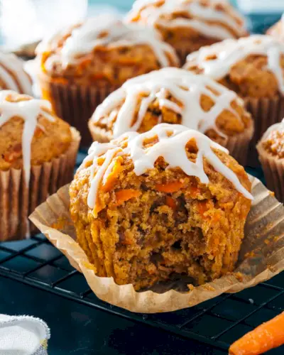 Recept na muffiny z mrkvovej torty