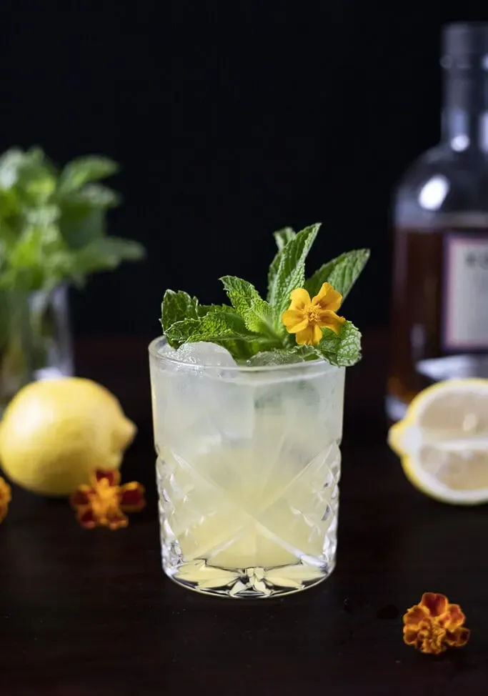 Klasický recept na whisky Smash