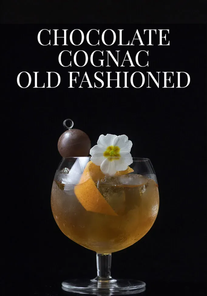 Chocolat Cerise Cognac Old Fashioned