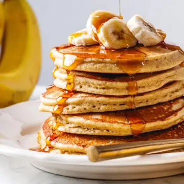 Crêpes à la banane et à l'avoine