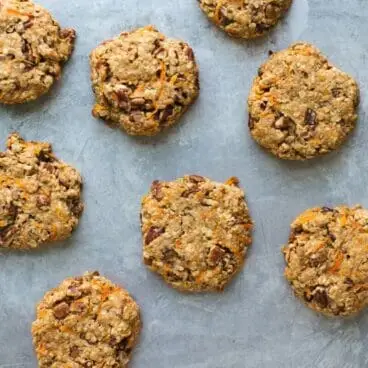 Bolo de Cenoura Biscoitos de Café da Manhã da Love Real Food | Yumpulse