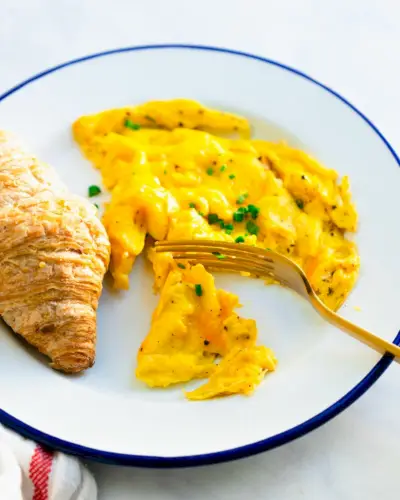 Receita de ovos mexidos