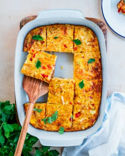 Recept na snídaňový kastrol