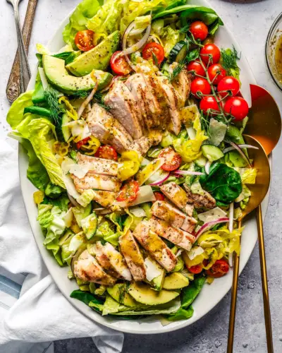 Salade de poulet grillé