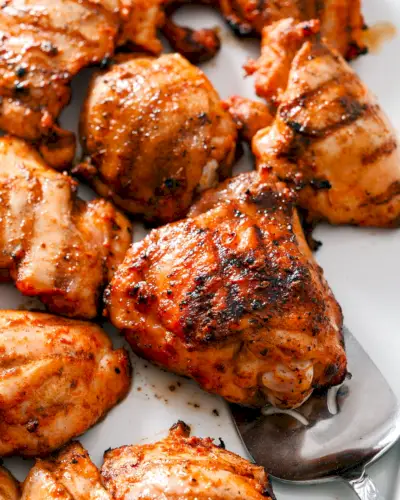 Cuisses de poulet grillées