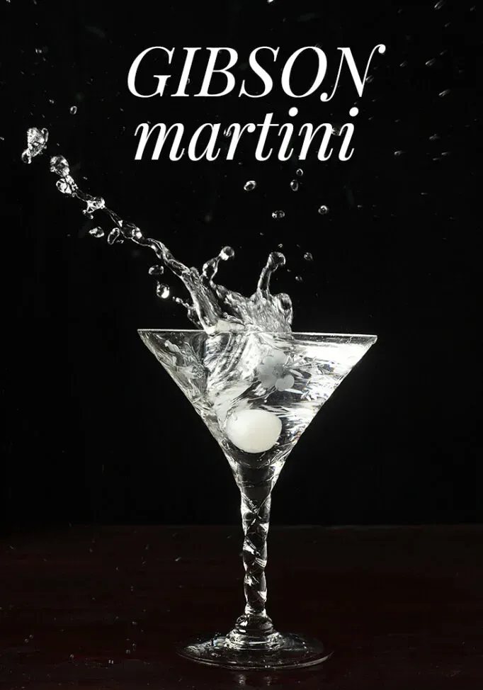 Gibson Martini' title=