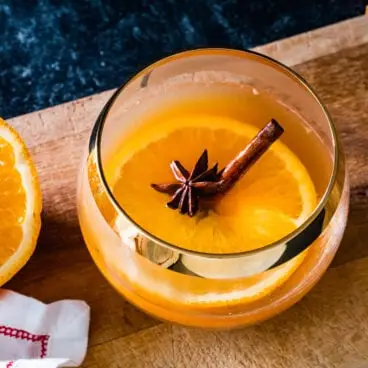 Cidra de maçã quente Toddy