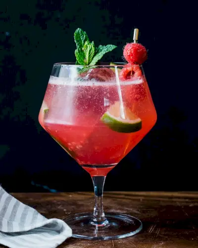 Mojito al lampone