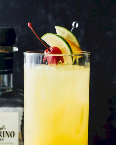 Tequila e suco de laranja