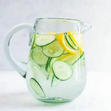 Rezept für Gurken-Zitronen-Wasser