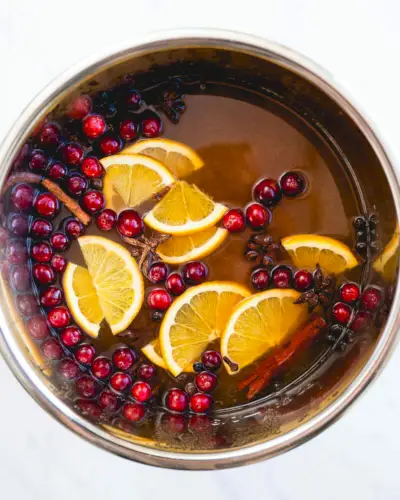 Cidre de pomme à la mijoteuse
