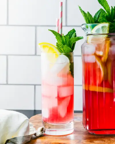 O que é limonada rosa